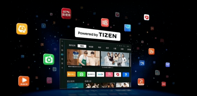 三星电视全新升级Tizen系统：智能高效便捷，一屏多控释放双手