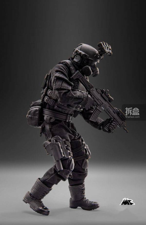 dragon horse scp基金会系列机动特遣队红右手 1/12可动兵人_官方