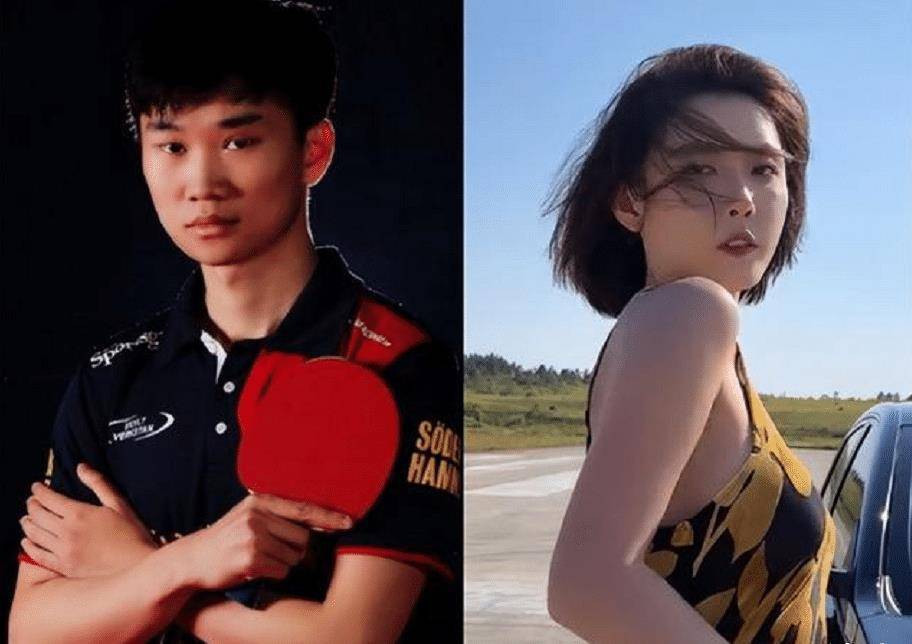 聂小雨与乒乓网红王开互动,换2套紧身裙,用"后背"打乒乓球_视频_网友