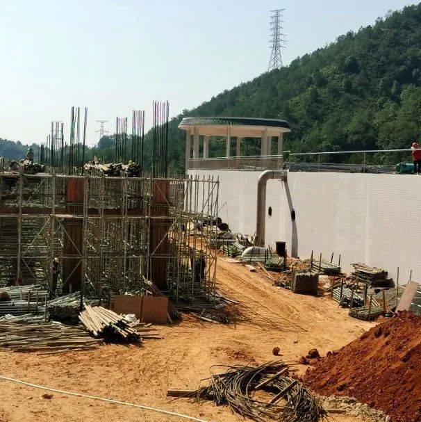 百日攻坚丨长汀第一污水处理厂技改扩容及配套管网建设加快推进_施工_项目_主体