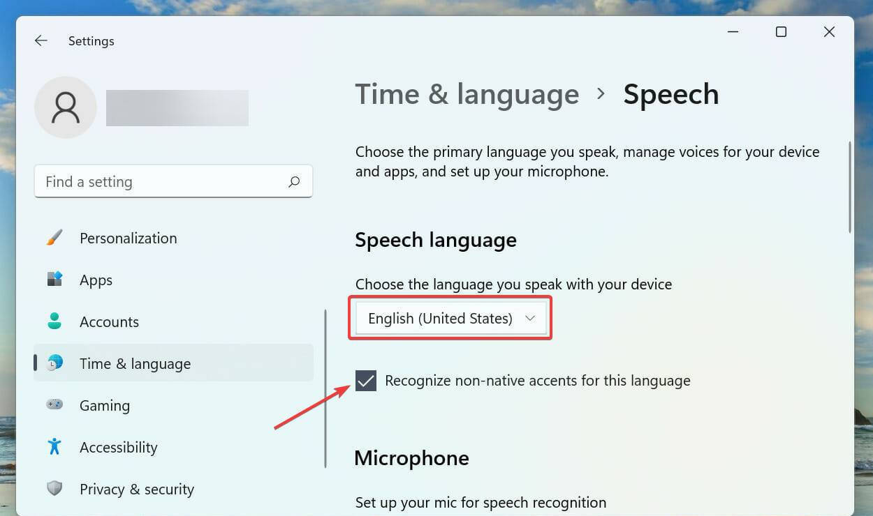 Win11语音输入一直转圈无法使用解决方法