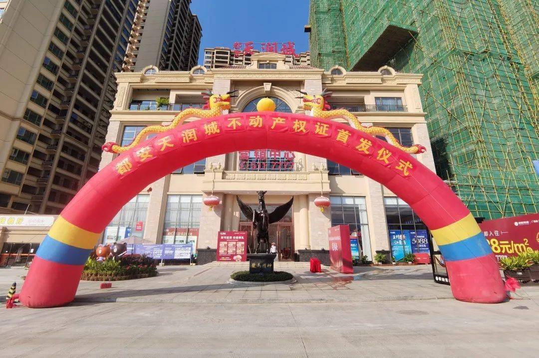 这个项目首批业主取得不动产权证_天润城_都安_交房