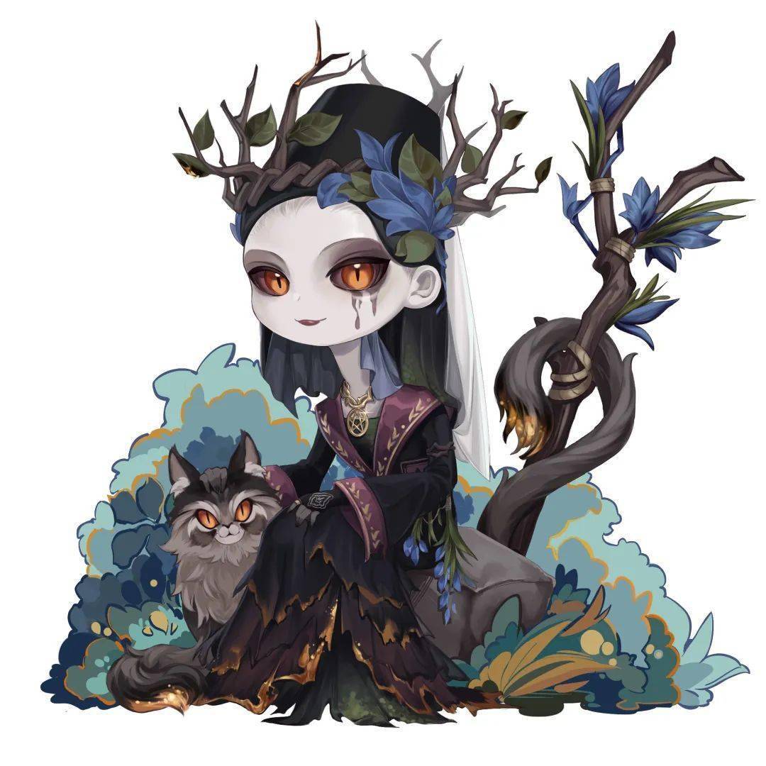 【奇珍时装】"使徒"-荒野女巫游戏内展示归宿内展示展示界面【稀世