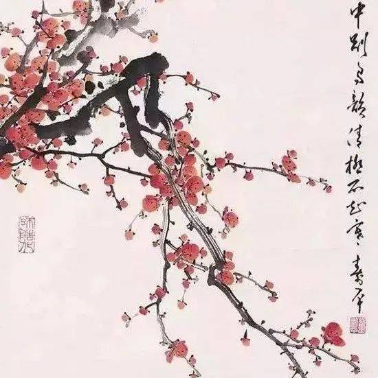 10位顶级名家画的梅花,不看太亏啦_书画_花鸟画_山水