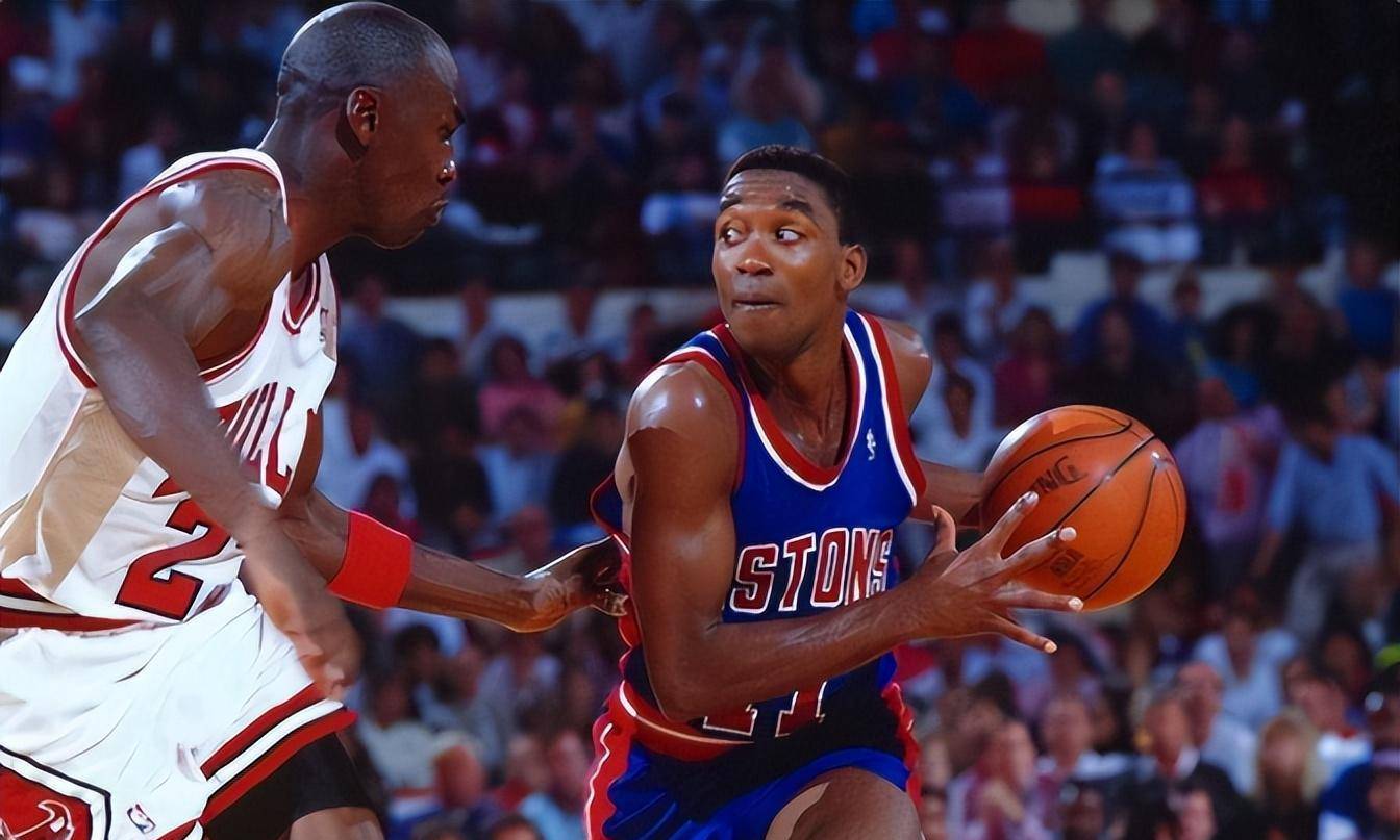 托马斯:活塞三次击败乔丹如果再不算压制 就没法定义压制这个词了