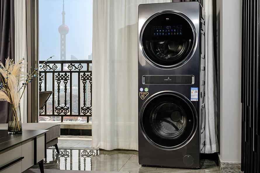 原创 TCL 双子舱复式分区洗衣机Q10评测：刷新洗护硬实力巅峰