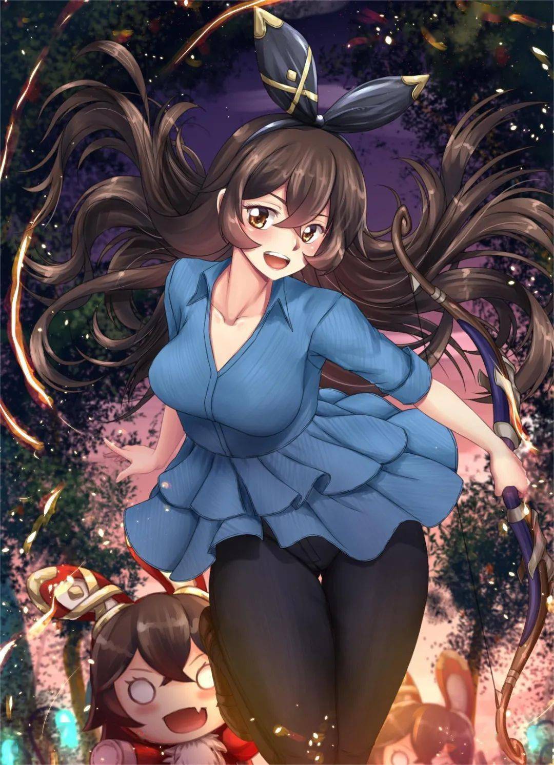 《原神》角色头像壁纸赏析:安柏