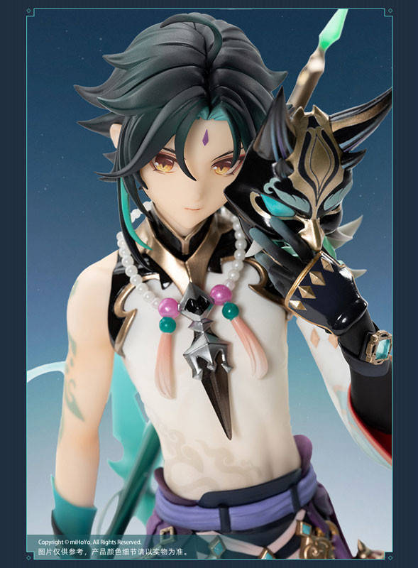 1/7手办 少年仙人衣袖蹁跹_细节_全高约_中国