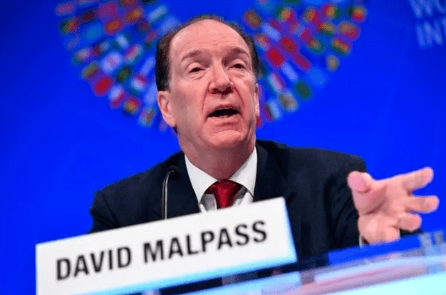 美国白宫公开谴责世界银行行长马尔帕斯言论