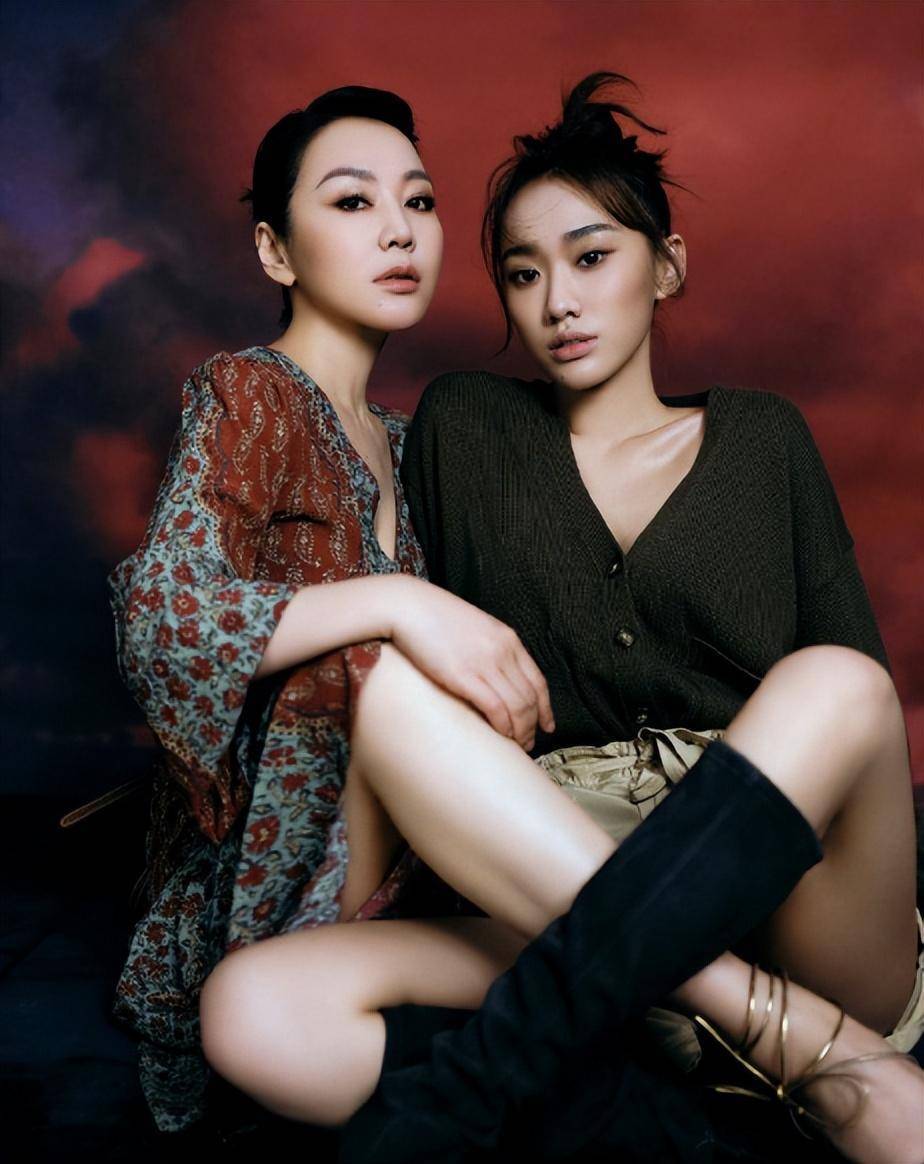 邹元清写纸条表白妈妈,母女似姐妹花_大片_作品_邹元