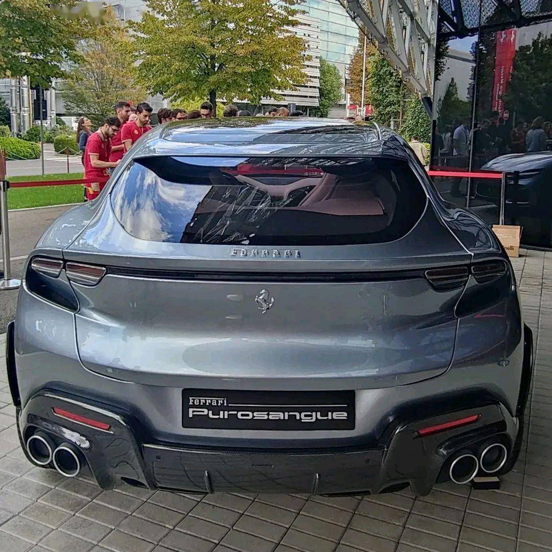 法拉利suv亮相街头,12缸引擎 对开门 四座,加速3秒,时尚霸气_搜狐汽车