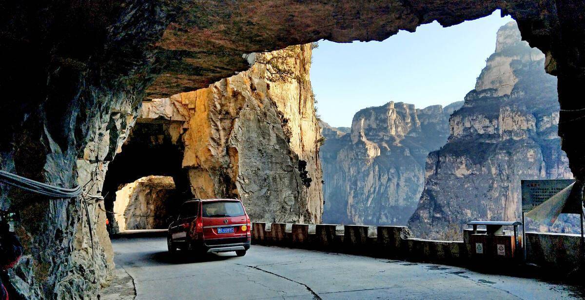 挂壁公路 旅游景区图片