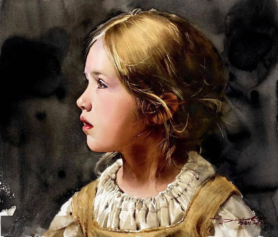 表情动作的处理画面无论光影的营造刻画出人物精准的比例,唯美的造型j