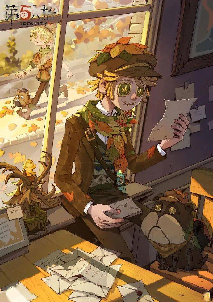 【秋日传信】邮差奇珍时装-秋日随想游戏内录公开!_动画_文豪_归宿