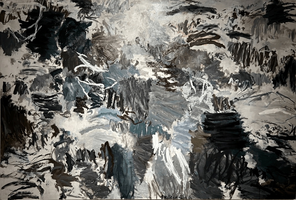 黄渊青 2020-2021 170x250cm 布面丙烯油彩 2020-2021雅昌艺术网:您