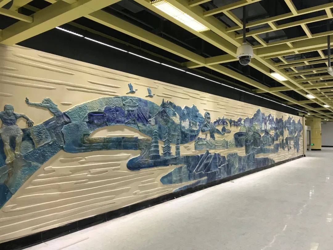 浅谈上海地铁空间公共艺术_作品_城市_线路开通