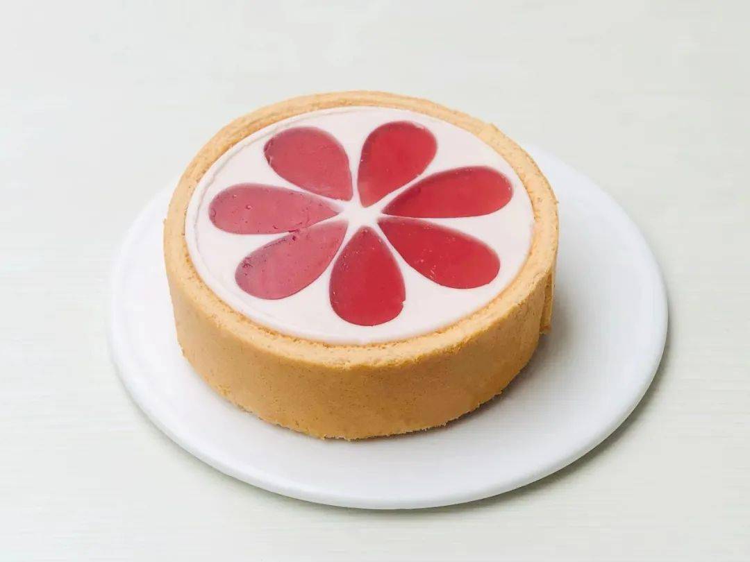 一眼心动,超甜少女清爽柚子味慕斯蛋糕_模具_果冻_冷藏
