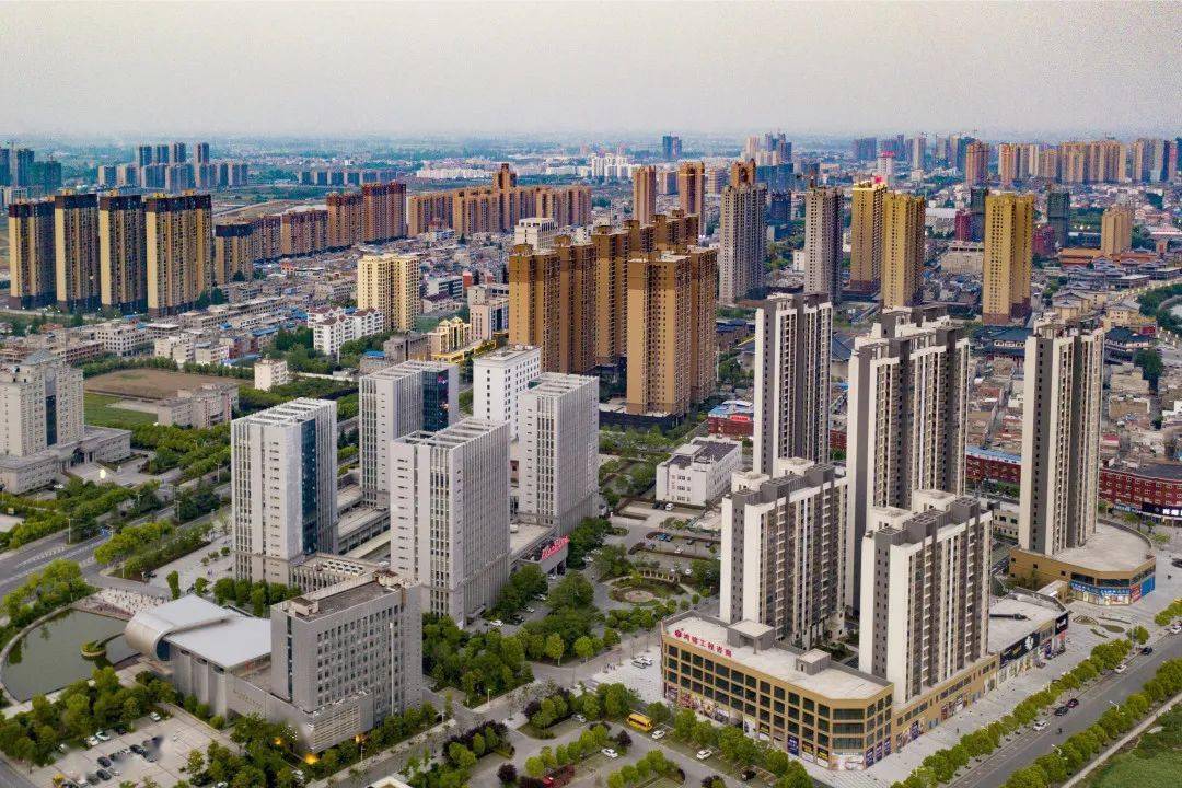 空中俯瞰天门城区,原来这样震撼……_发展_房地产_城市