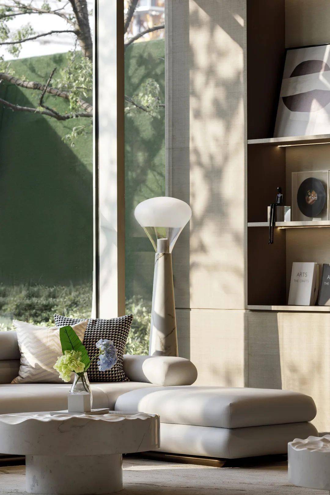 【牧笛设计新作】"安缦风"的售楼中心设计,极具生活品味的高级感!