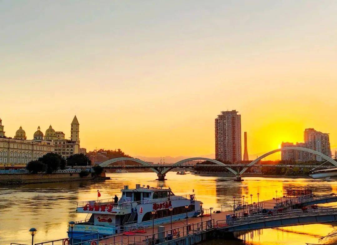 国庆去哪儿玩丨来闽江游打卡"苍霞晚照"_福州_旅游_文化
