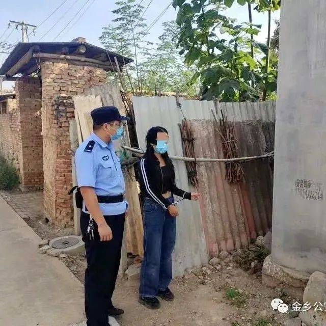 金乡公安：入室盗窃的“她”在村里遇到警察！ 邓某花 办案 女子