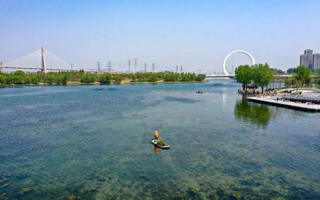 摄影:马健一键导航99经开十二大街滨河国际新城区东南450米蝶湖公园