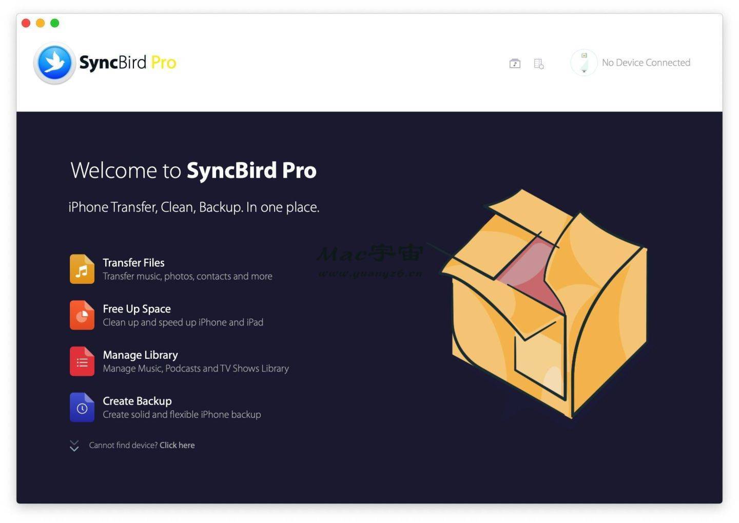 iOS内容管理软件：SyncBird Pro for Mac-QQ1000资源网