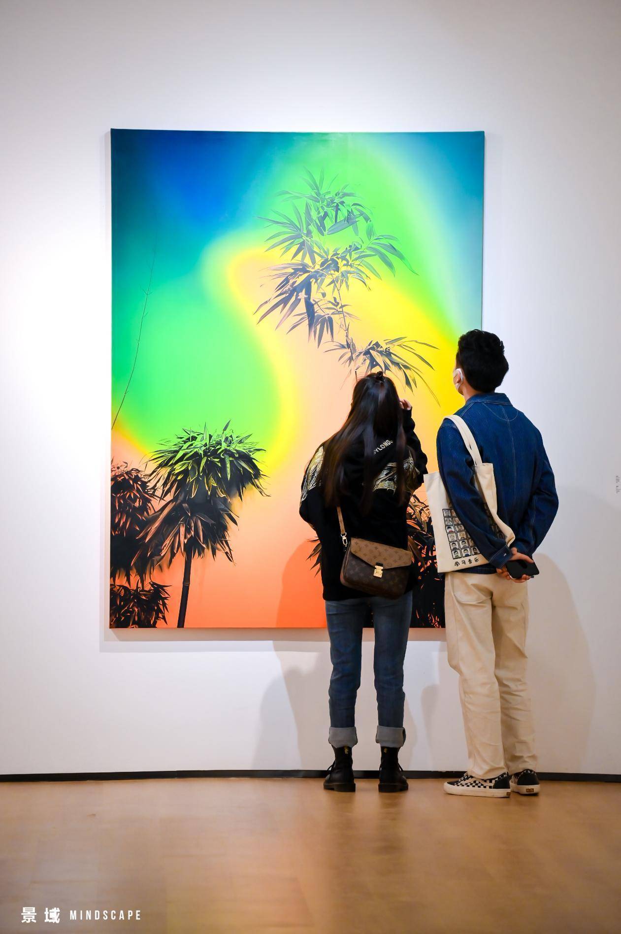 展览现场:纵览这些绘画作品之间的差异与共性,使得绘画媒介本身亦犹如