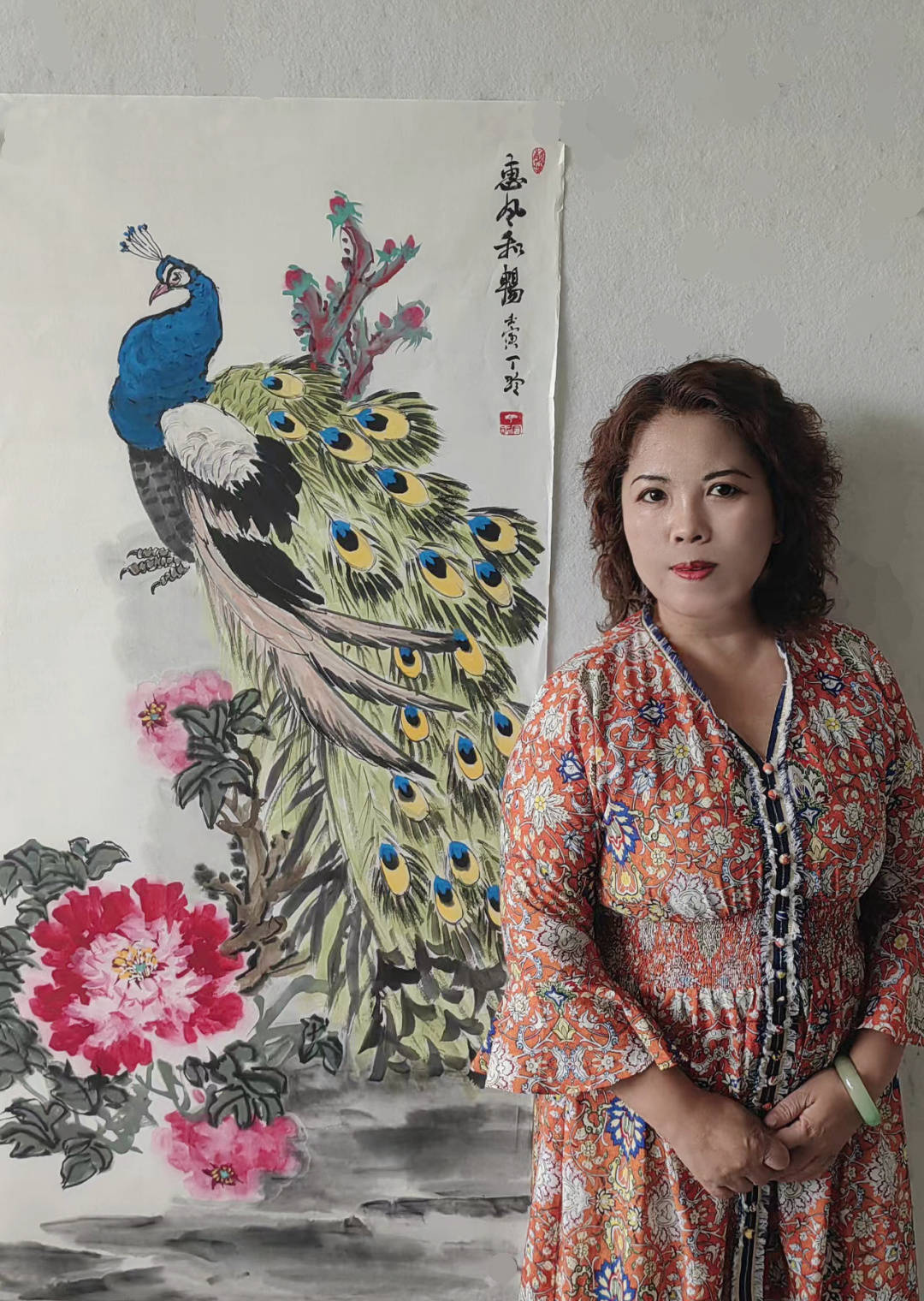 画家丁玲丨作品内涵丰富,被众多权威机构及社会名流收藏!