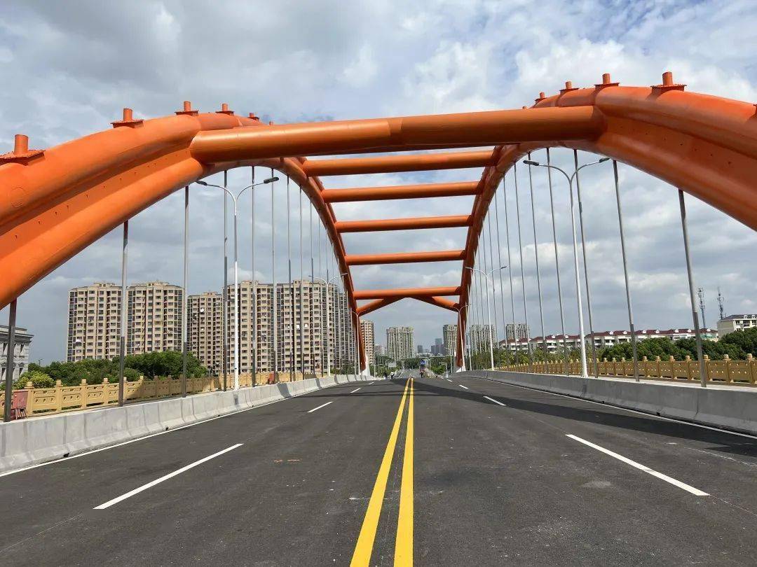 【提示】打通闵行,徐汇交通堵点,景东路跨春申塘大桥即将通车_施工