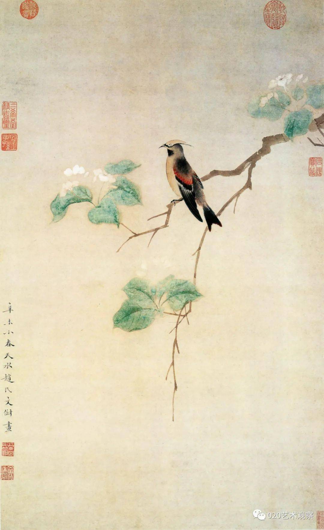 古画里的鸟(高清100图)_花鸟画_发展_风格