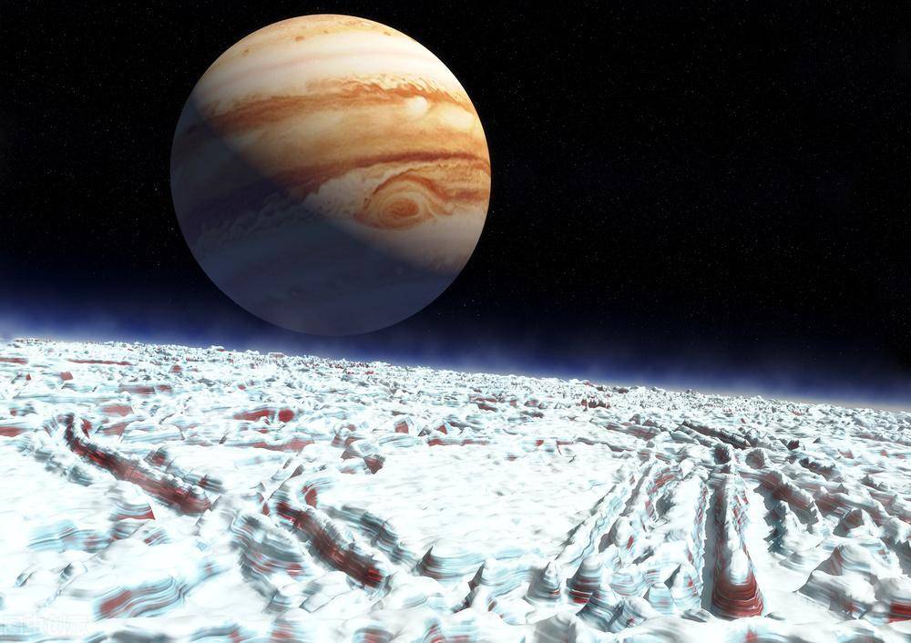 木卫二表面布满裂纹,冰层之下可能存在外星生命