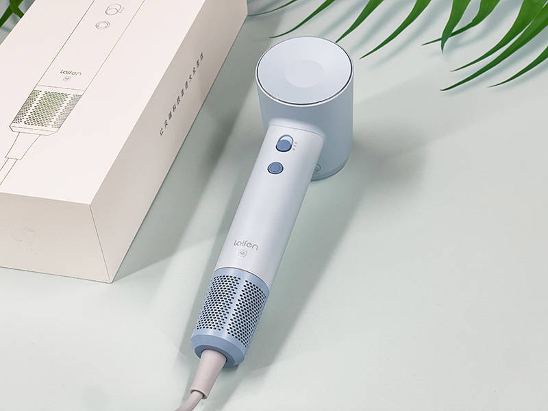 感受莫兰迪缤纷色彩 徕芬se高速吹风机图赏_donews_机身_负离子