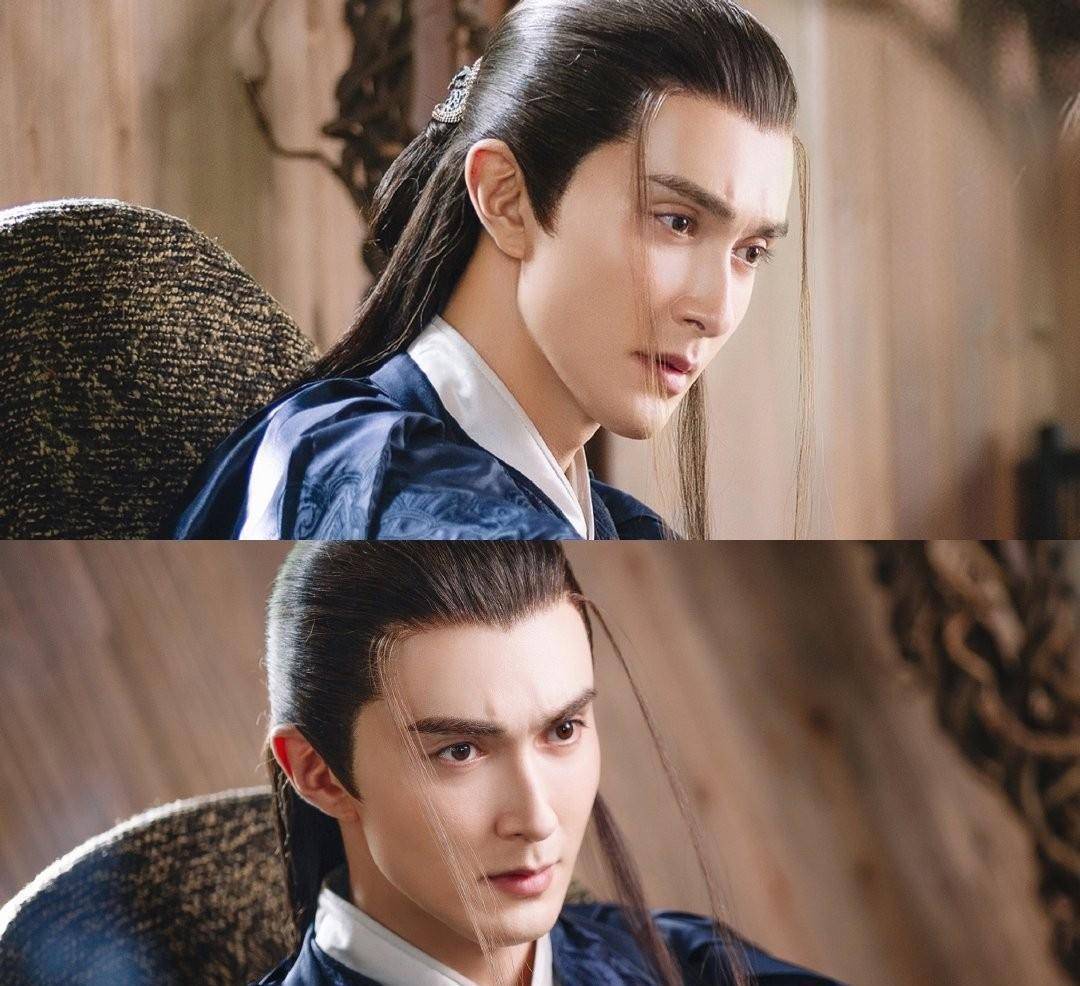 深情的高伟光紫衣仙气十足,这个男演员把紫色穿得高级又禁欲!