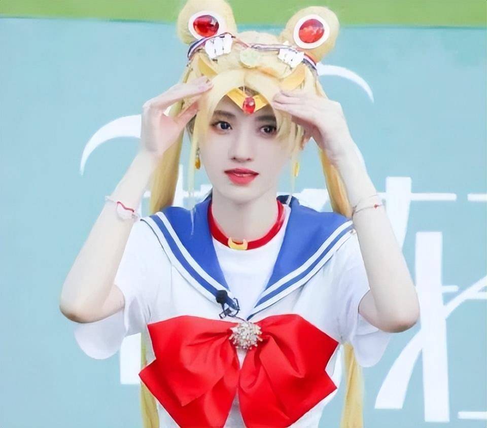 鞠婧祎cos美少女战士,有种女装大佬的既视感,网友:羡慕了_模式_图片