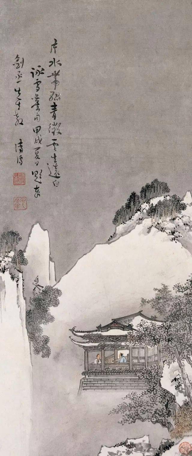 溥心畬：画山水花鸟，如身在画中_搜狐网
