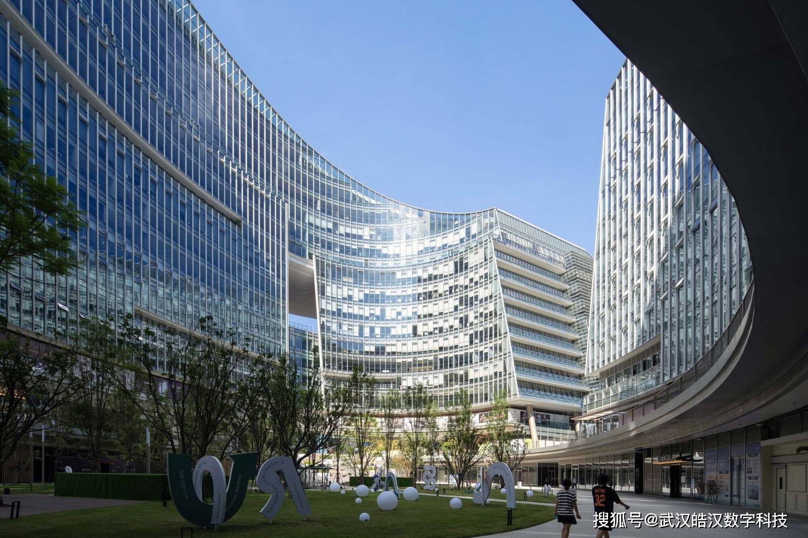 【综合体设计】成都高新创合中心建筑表现_城市_项目_周边