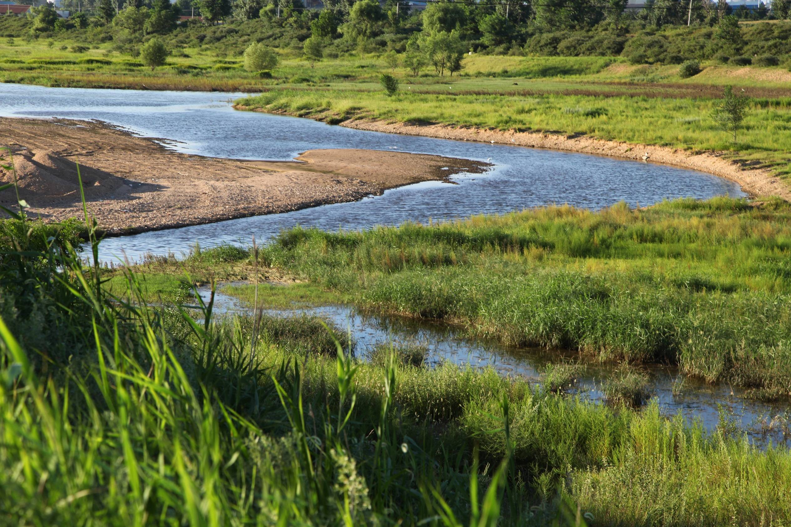 山东烟台龙口市:秋日黄水河_保护_中国经贸_来源