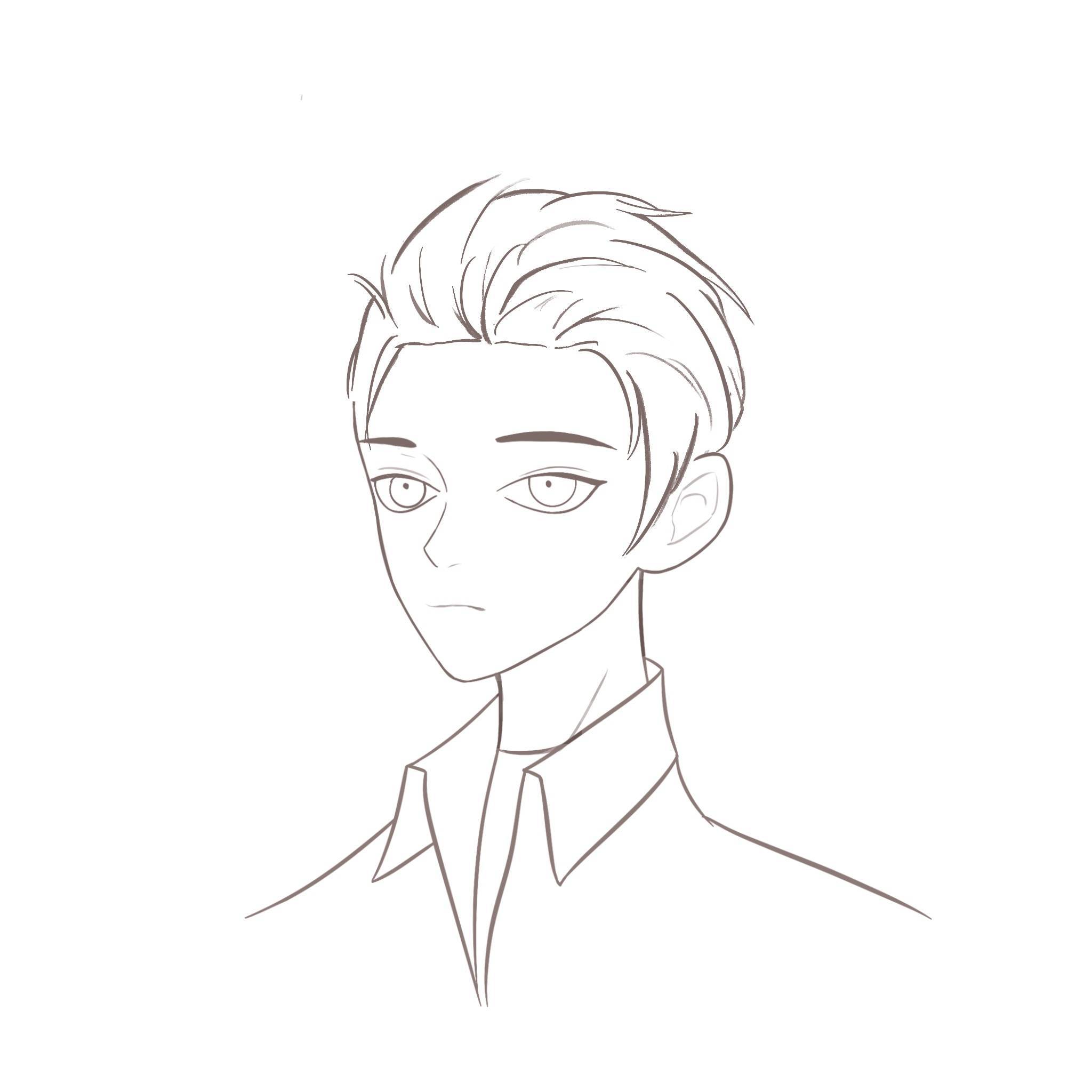 磨金石教育|7种常见的男生发型画法_搜狐网