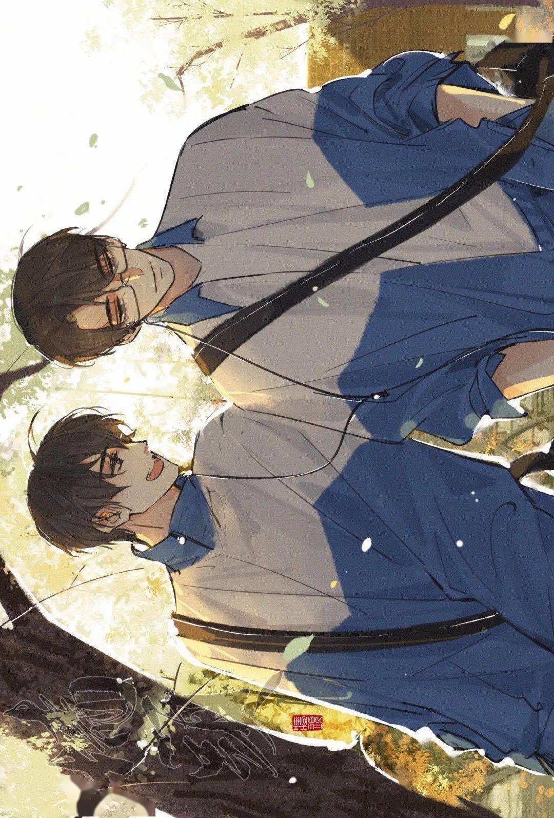 动漫壁纸 | 盛望成了唯一的例外_收敛_图片_蓝色