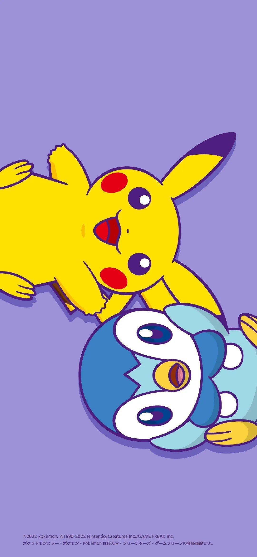 【壁纸】波加曼x皮卡丘,波加曼x伊布 系列手机壁纸_宝可梦_内容_攻略