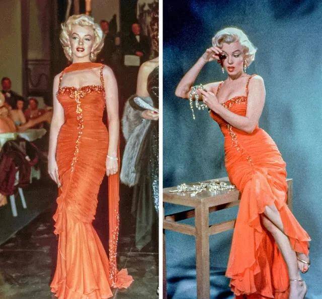 玛丽莲·梦露七大经典装扮背后隐藏的故事_衣服_连衣裙_电影