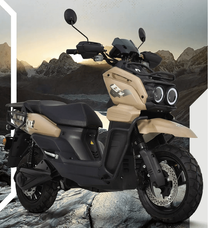 新蕾坦克300电摩,造型酷炫,能跑长途_搜狐汽车_搜狐网