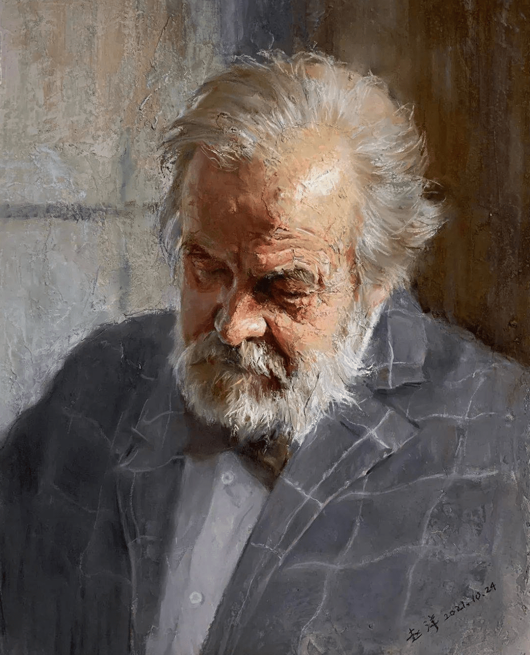 校尉美术带你欣赏让无数人倾心的色粉画!_cm_作品_绘画