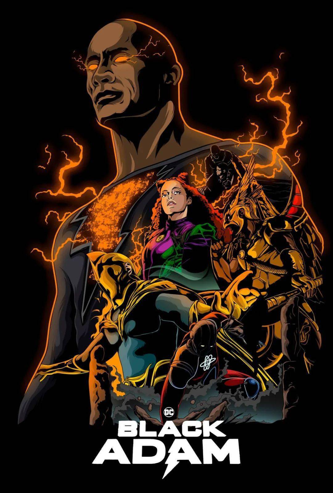 《黑亚当》北美定档10月21日,由道恩·强森扮演黑亚当_沙赞_超级英雄