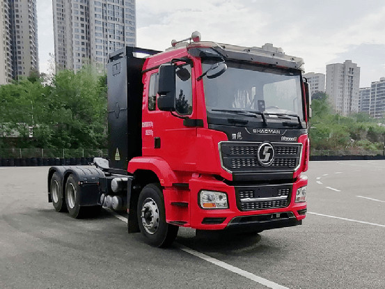 陕汽4款新能源重卡新品亮相!换电 氢燃料电池都有