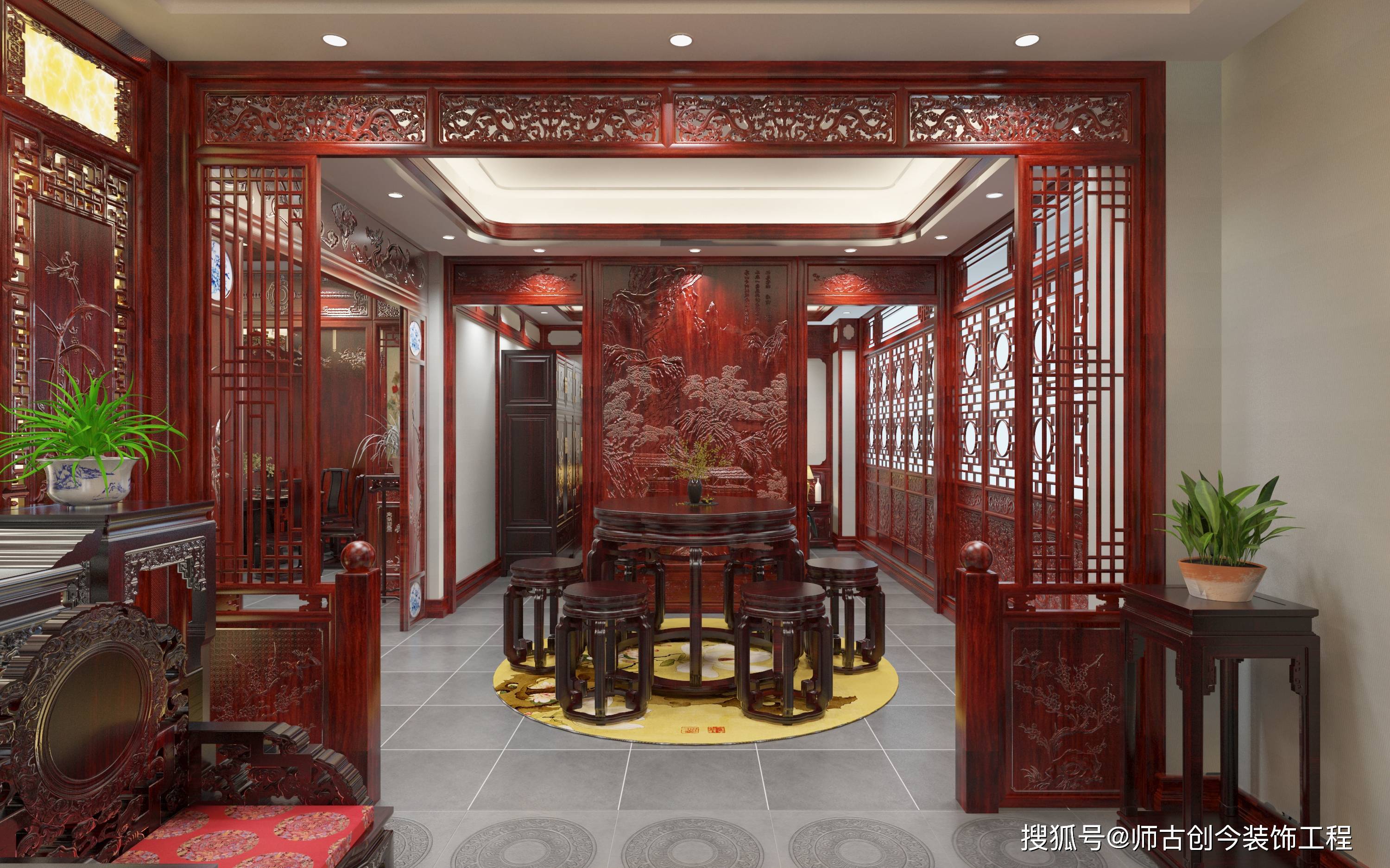 中式红木装修,以现代艺术诠释东方文化_风格_传统_中国