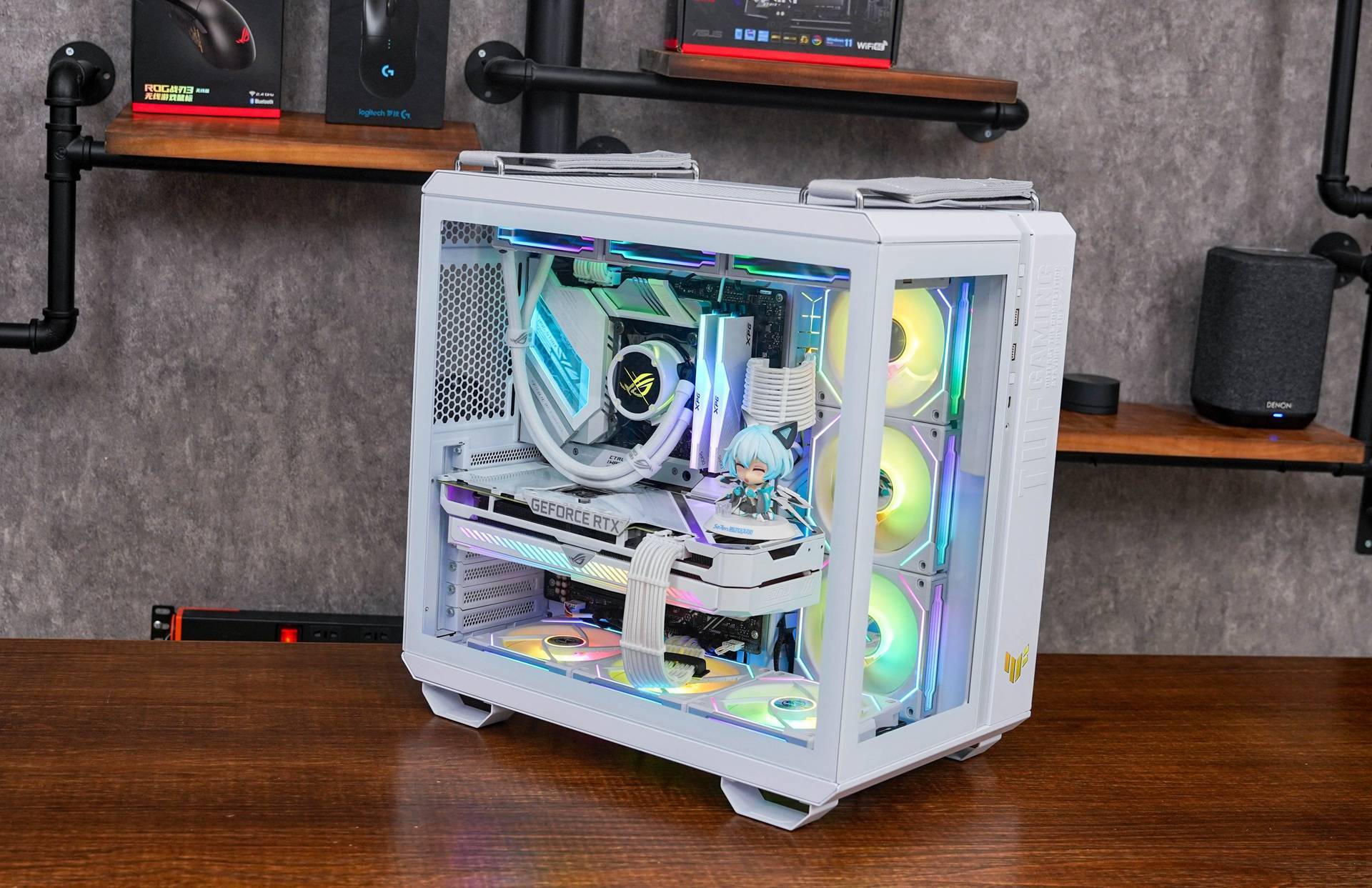 玩转 tuf gaming gt502 弹药库百变装机分享_面板_设计_箱体