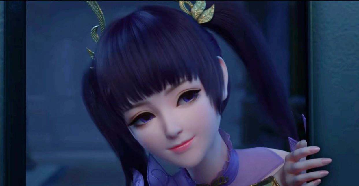 《斗破苍穹》年番紫妍颜值曝光,衣服布料太少,小萝莉建模拉胯_萧炎