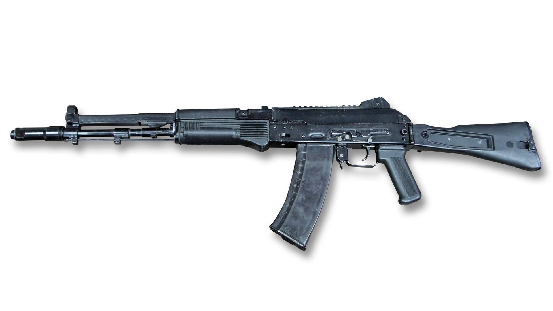 它被称为"枪王之王"有六个国家把这把枪的图案印在国旗上_世界_结构